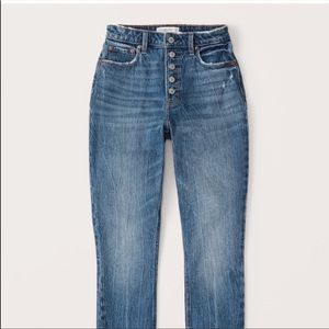 Abercrombie High Rise Curve Love Skinny Jeans